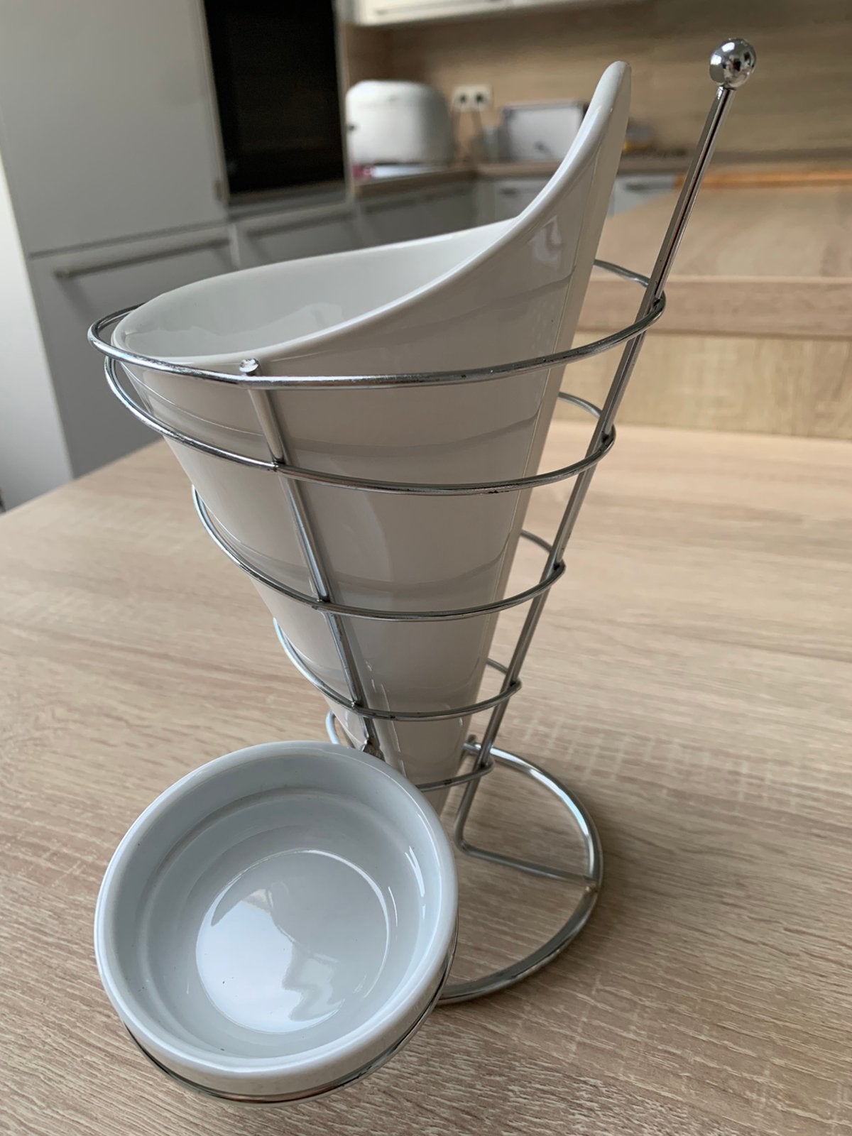 porseleinen frietzak, Ophalen, Overige merken, Nieuw, Kom(men)