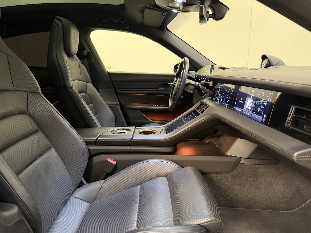 Porsche Taycan 4S 93,4 kw - Bose - Perfom Bat Plus - 505 KM, Auto's, 0 kg, Zwart, Elektrisch, 5 deurs