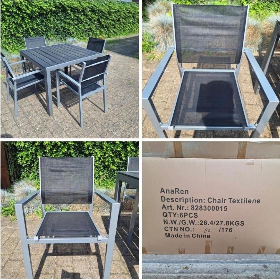 partij stapelbare stoelen in 15 modellen en kleuren, Tuin en Terras, Tuinstoelen, Zo goed als nieuw, Stapelbaar, Ophalen of Verzenden
