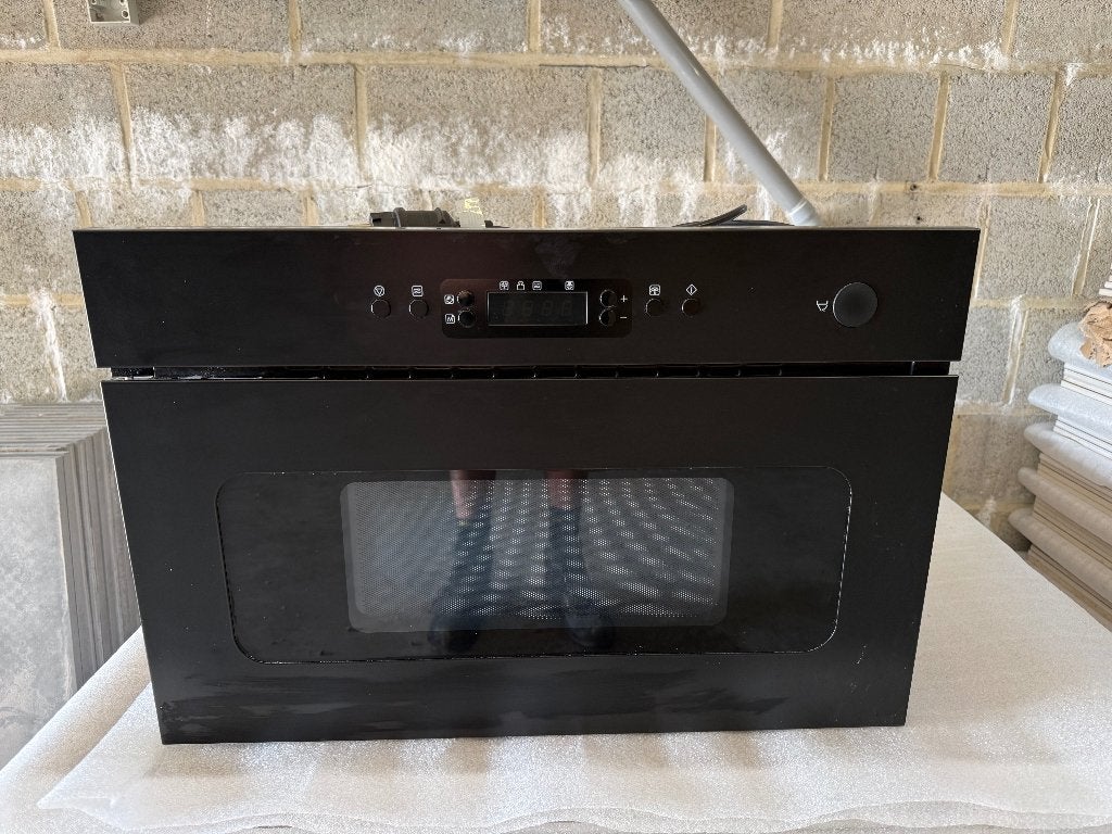 Zwarte Microgolf Oven - Ikea MATTRADITION, Elektronische apparatuur, Ophalen, Gebruikt, Microgolfoven, Inbouw