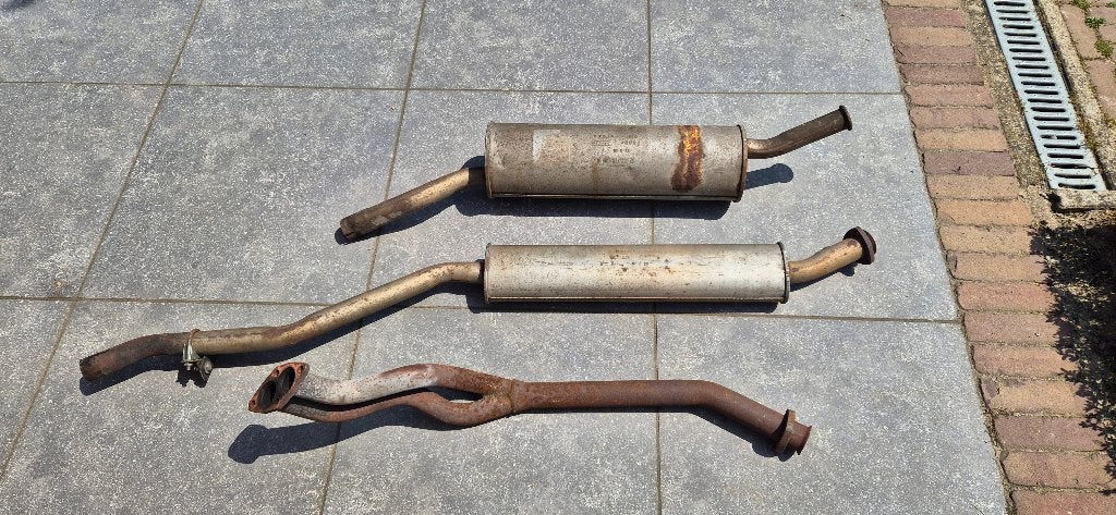 Volledige BMW E30 M10 uitlaat, Enlèvement, Utilisé, BMW