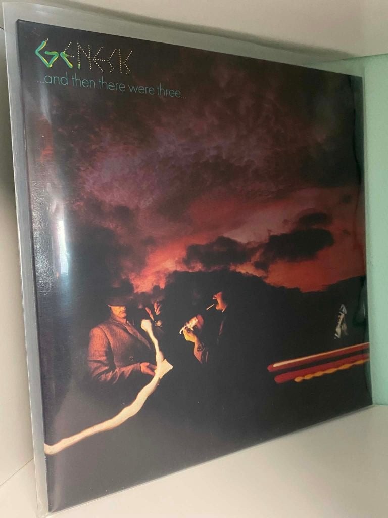 Genesis – And Then There Were Three - Netherlands 1978, LP, Gebruikt, Verzenden, Gatefold hoes