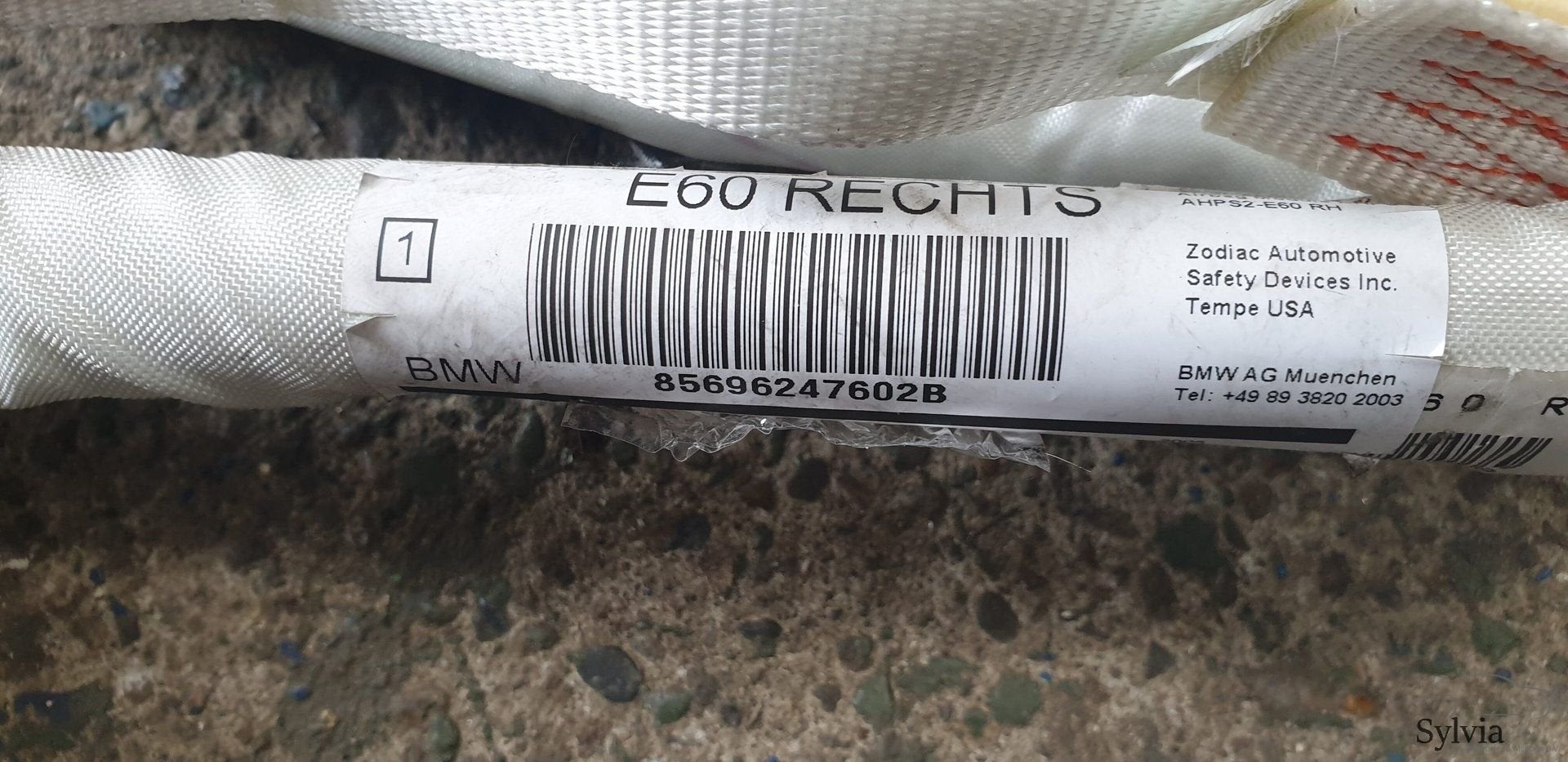 Hemel dak airbag Rechts BMW 5 serie E60, -, Utilisé, -, -