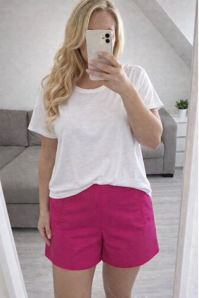 Short maat 46, Kleding | Dames, Broeken en Pantalons, Kort, Verzenden, Maat 46/48 (XL) of groter, Zo goed als nieuw