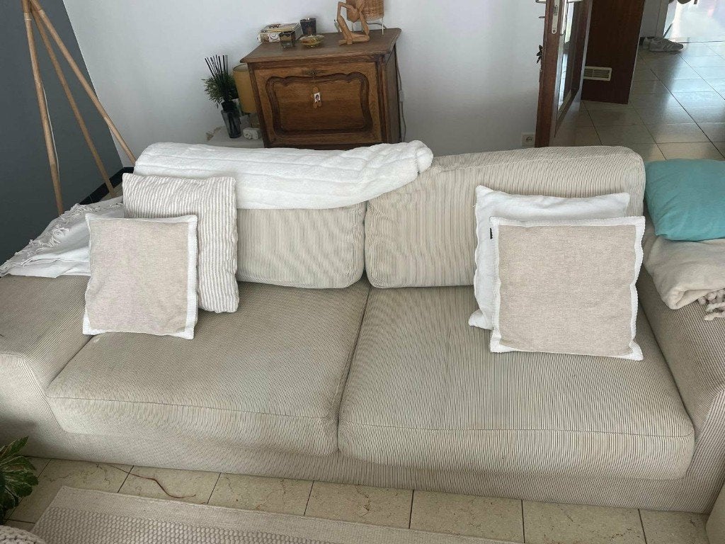 Canapé double et triple bohemian style, 200 à 250 cm, Banc droit, Enlèvement, Utilisé
