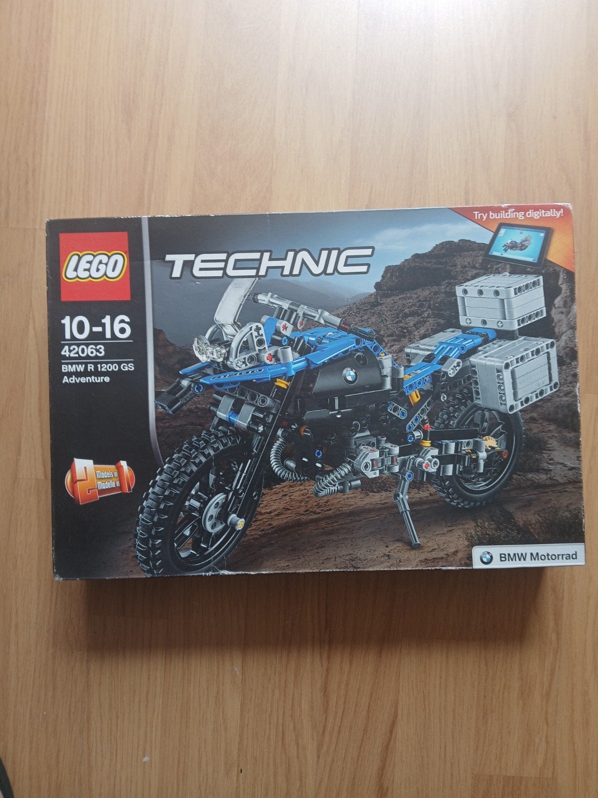 Lego 42063 bmw adventure. Ongeopend doos licht beschadigd, Ophalen of Verzenden