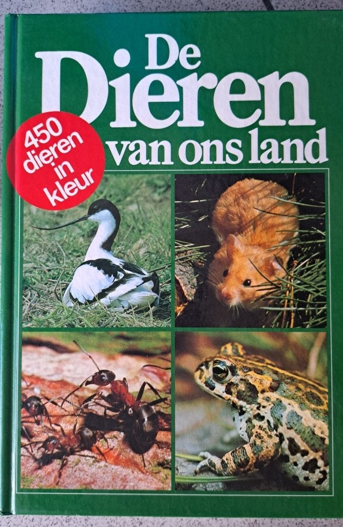 Livre «Les animaux de notre pays et de l'Europe occidentale», Livres, Animaux & Animaux domestiques, J. van Gelder (jr.), Autres espèces