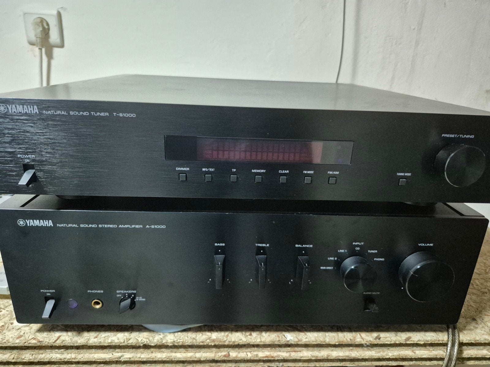 Yamaha as1000+yamaha ts1000, Audio, Tv en Foto, Versterkers en Ontvangers, Yamaha, Ophalen