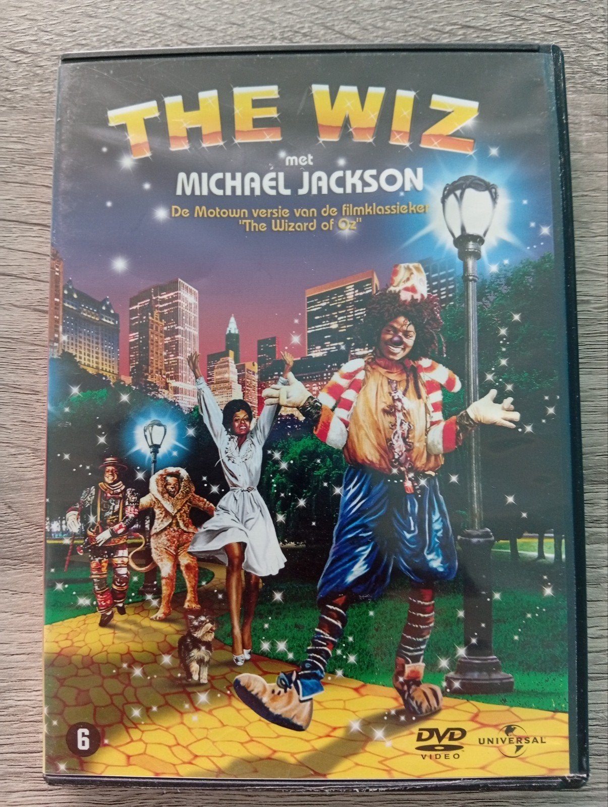 thé Wiz speelfilm Michael Jackson, Cd's en Dvd's, 1960 tot 1980, Bonusmateriaal, Zo goed als nieuw, Engels