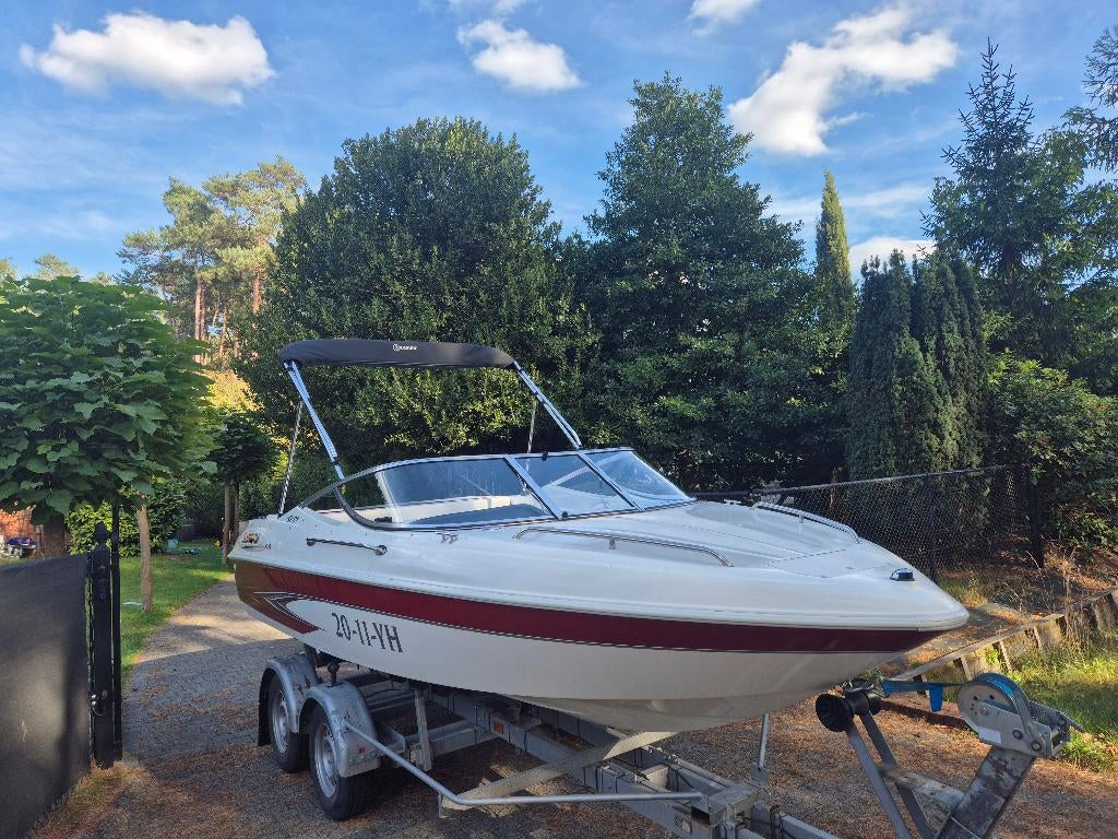 Glastron SX177 met Mercury 3.0 135pk + trailer, Watersport en Boten, Ophalen, Gebruikt, Binnenboordmotor, 6 meter of meer