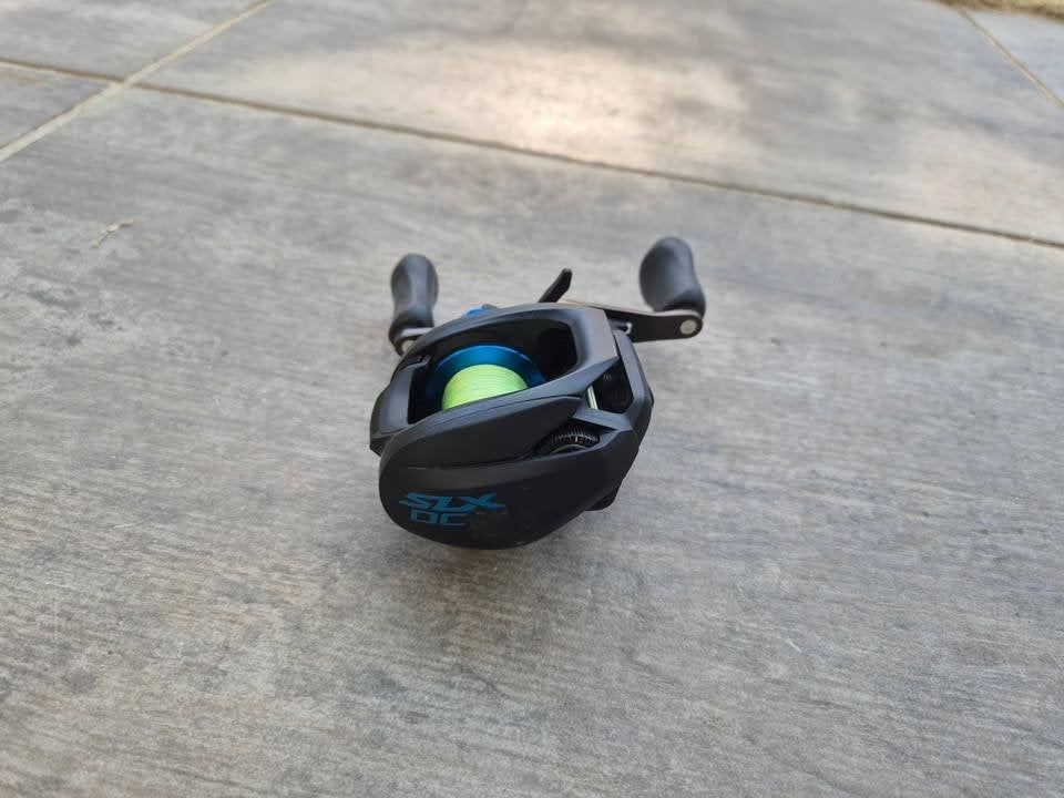 Shimano SLX DC 151HG reel, Ophalen, Zo goed als nieuw, Werphengel