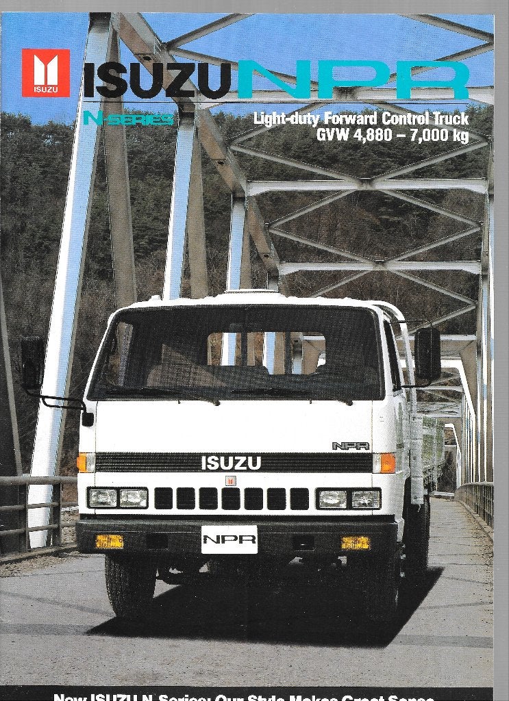 ISUZU N-SERIE 1985 / 1992, Ophalen of Verzenden, Zo goed als nieuw, Overige merken