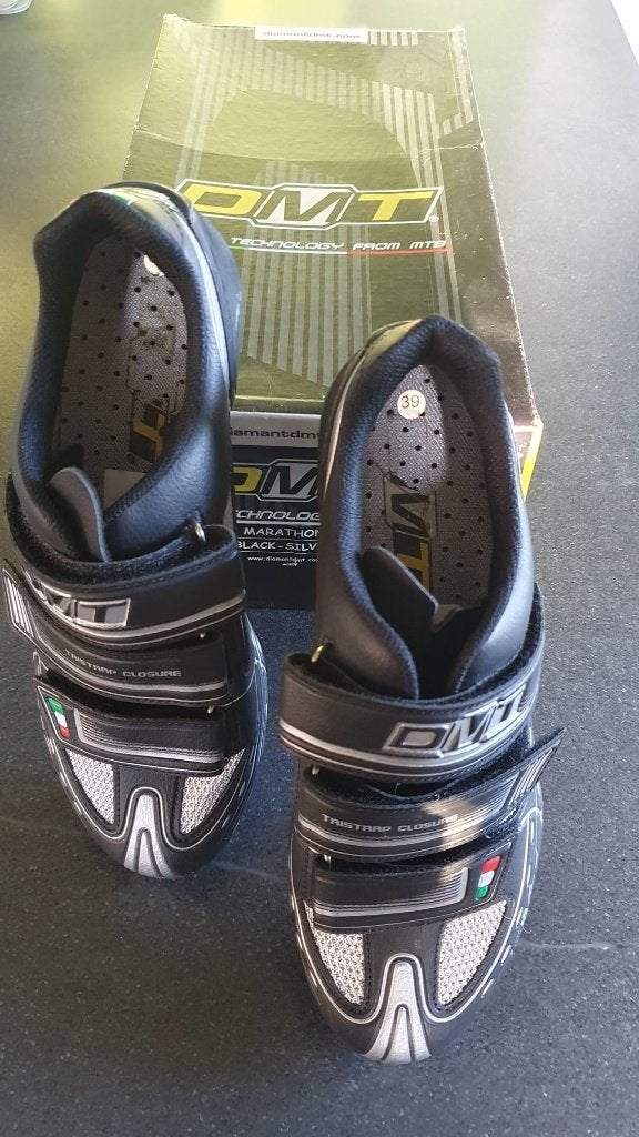 fietsschoenen DMT marathon black-silver, Ophalen, Schoenen, Nieuw, Dames