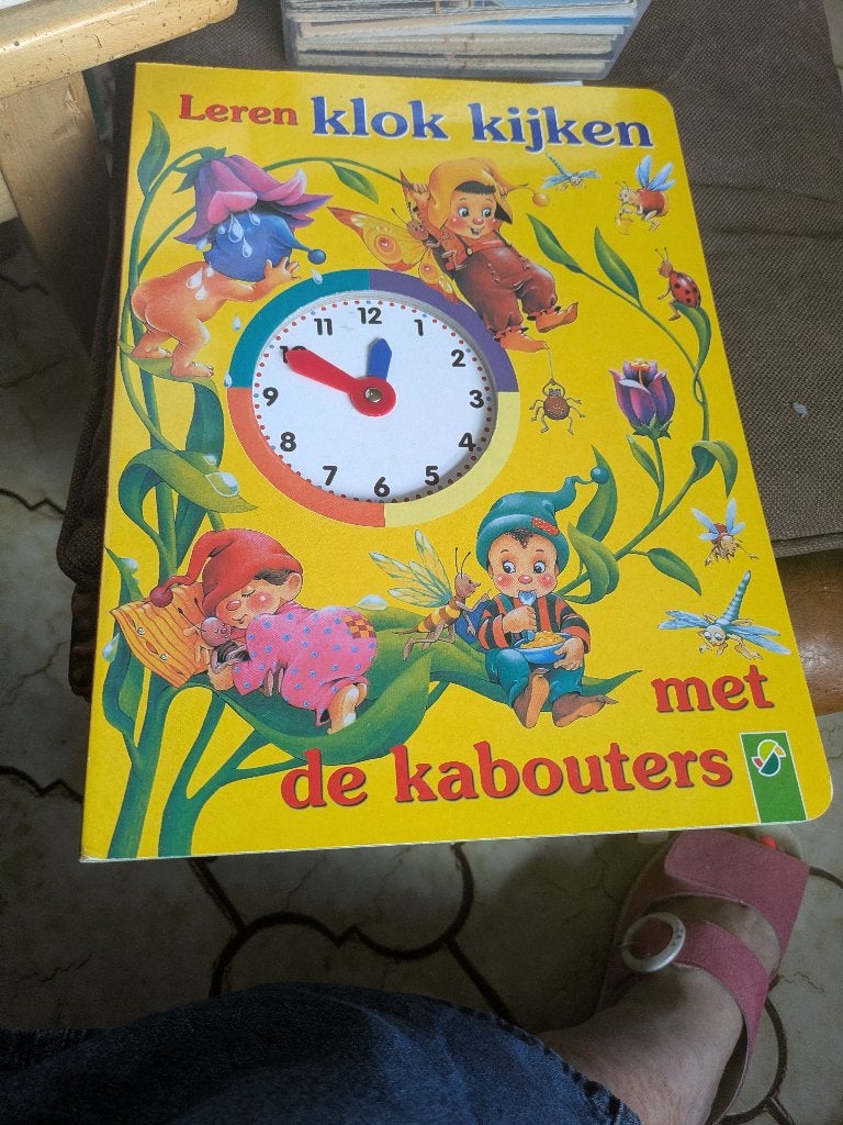 Leren klok kijken met de kabouters, Ophalen of Verzenden, Zo goed als nieuw, Fictie algemeen