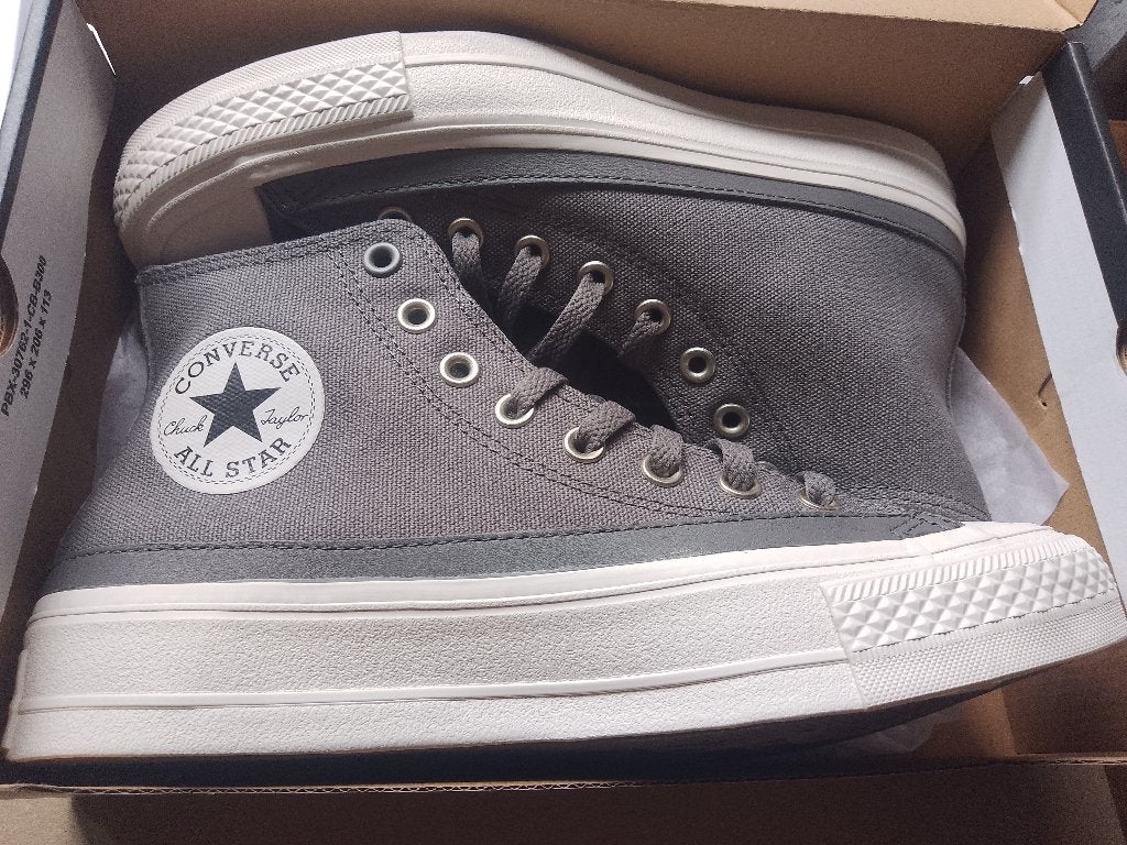 41.5 converse all stars high double platform sneakers unisex, Verzenden, Nieuw, Sneakers, Converse All Stars