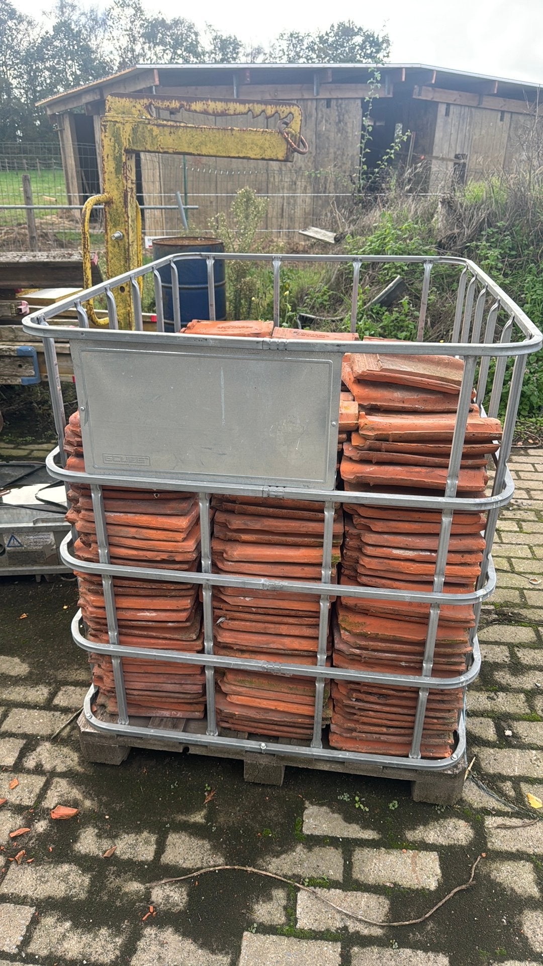 Dakpannen 450 stks, Ophalen, Zo goed als nieuw, Dakpannen