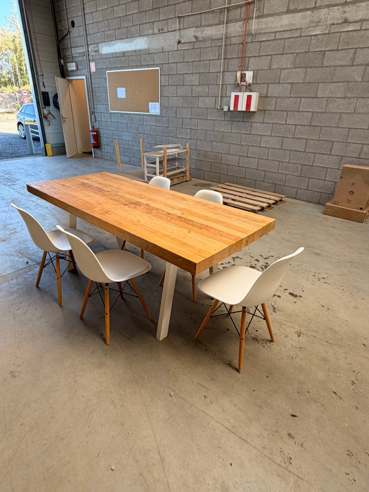Tables de salle a manger, Maison & Meubles, Tables | Tables à manger, Comme neuf, Chêne, Enlèvement