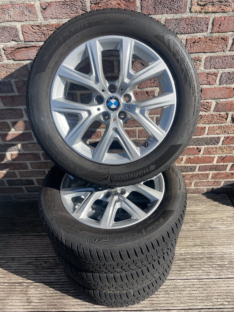 4 Roues Hiver BMW 17" Origine – Très Bon État, Pneus hiver, Véhicule de tourisme, 205 mm, Enlèvement