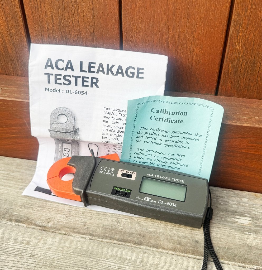 Lutron DL6054 AC Lekkage tester (NIEUW), Bricolage & Construction, Instruments de mesure, Enlèvement, Neuf, Électricité