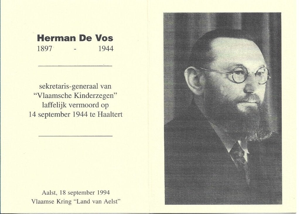 Herman De vos, Verzamelen, Religie, Ophalen of Verzenden, Zo goed als nieuw