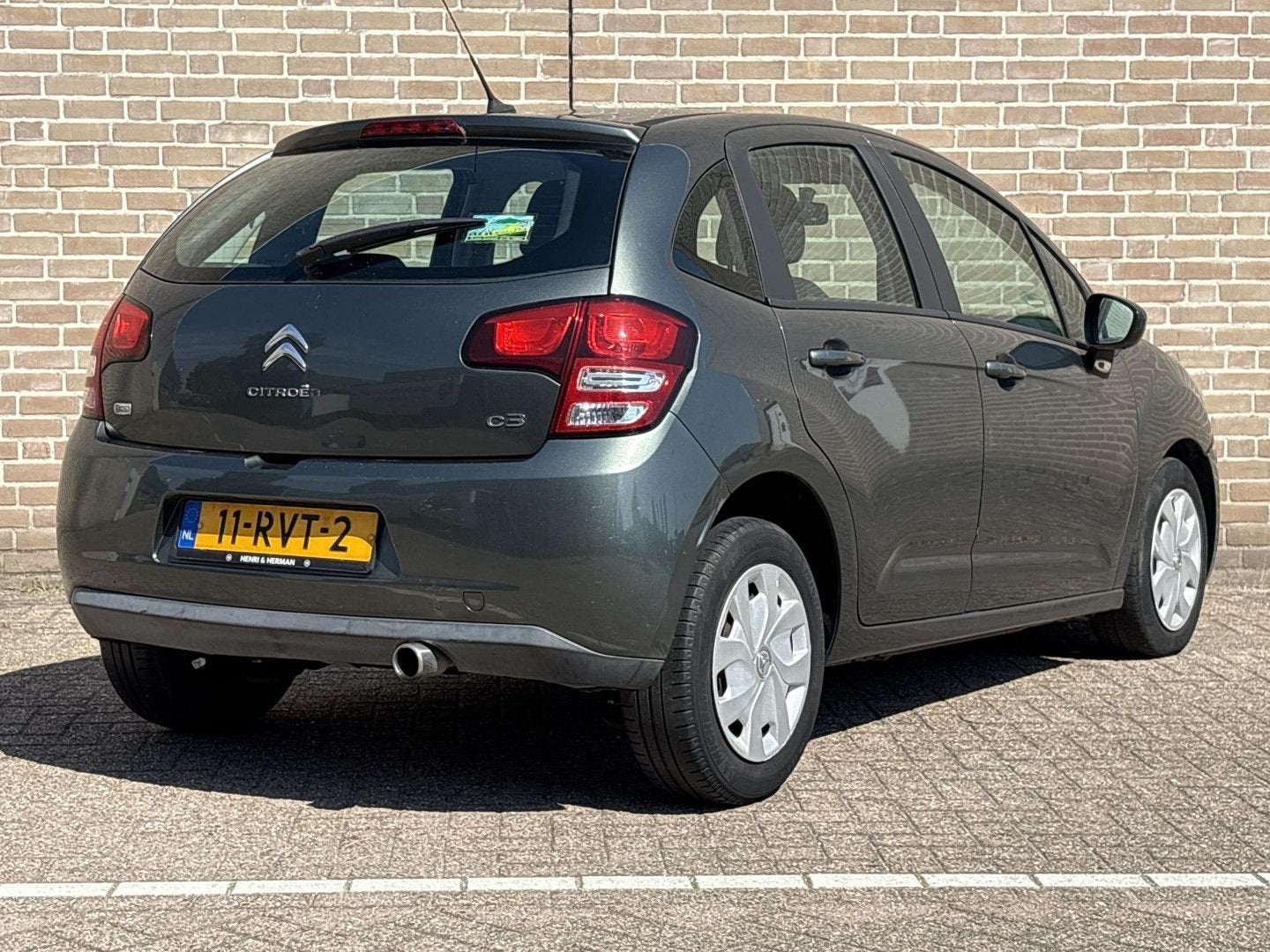 Citroen C3 1.6 e-HDi Dynamique, Auto's, Citroën, Zilver of Grijs, Emergency brake assist, Te koop, Stadsauto