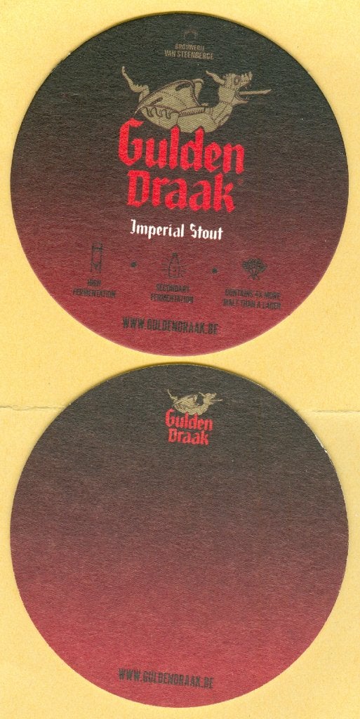 s/b bière Gulden Draak (RV), Verzamelen, Ophalen of Verzenden, Nieuw, Viltje(s), Overige merken