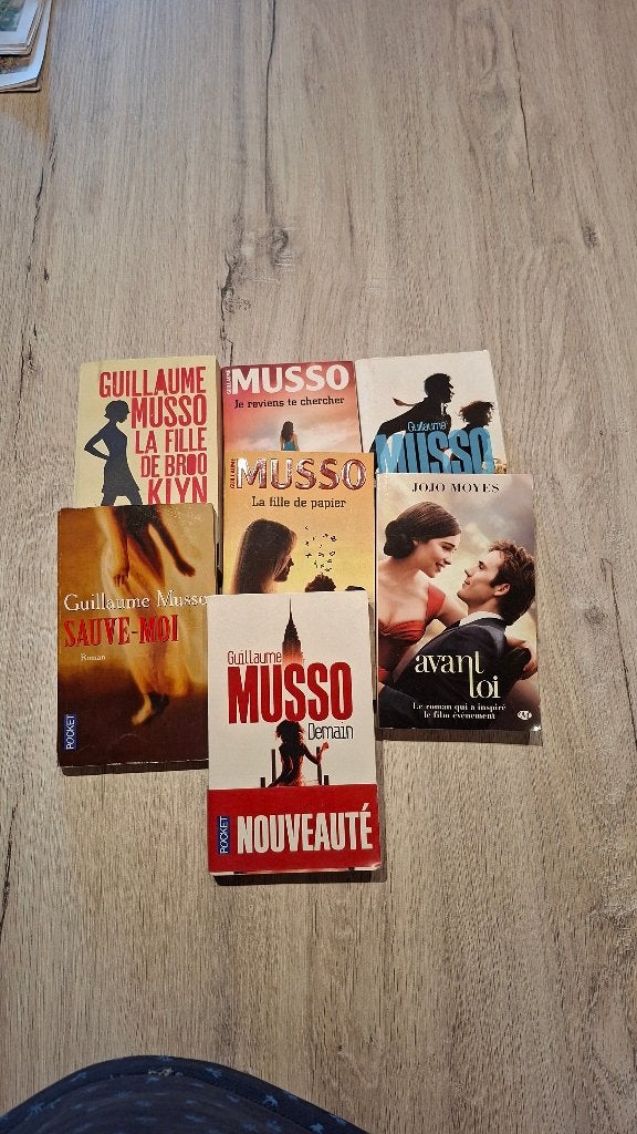 Lot de 7 livres, Enlèvement ou Envoi, Utilisé, Guillaume Musso