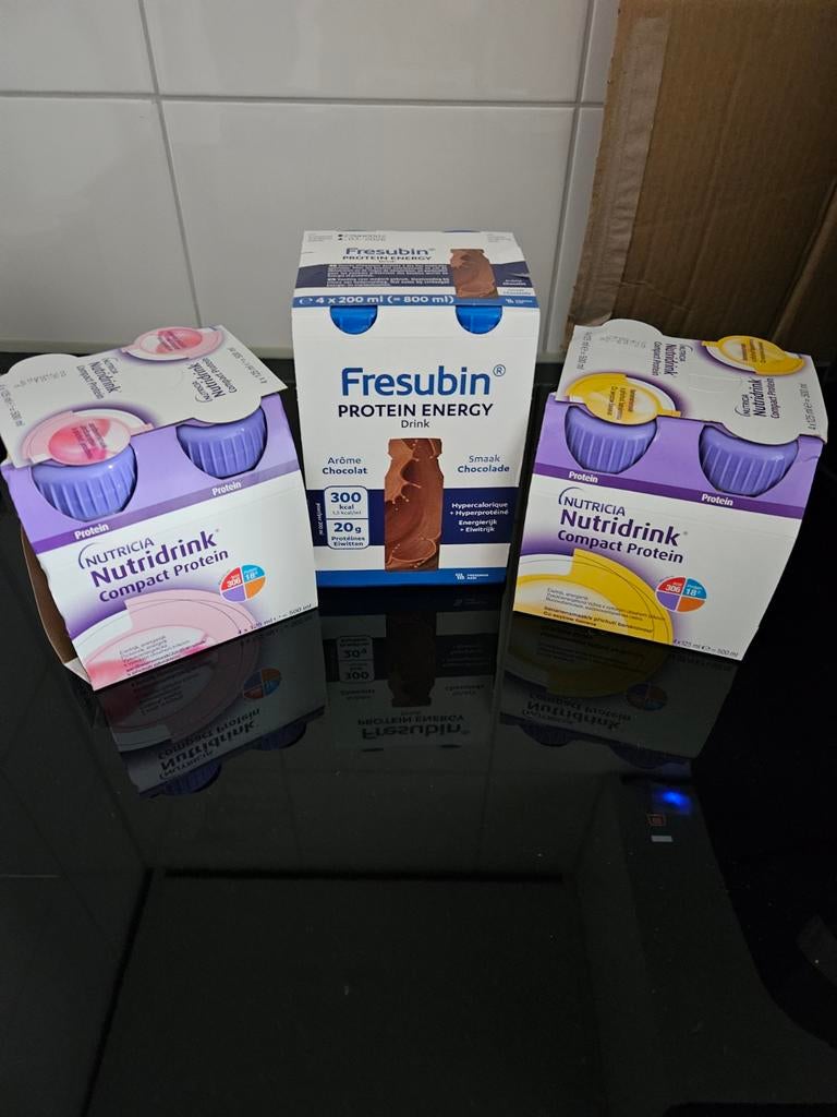 Nutridrink en Fresubin 150 flesjes, Diversen, Levensmiddelen, Ophalen