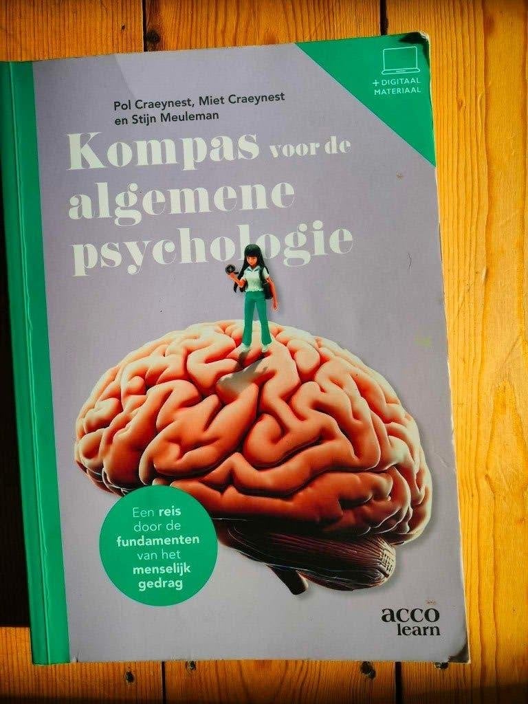 Kompas voor de Algemene Psychologie, Enlèvement ou Envoi, Comme neuf, Psychologie clinique, Acco Learn