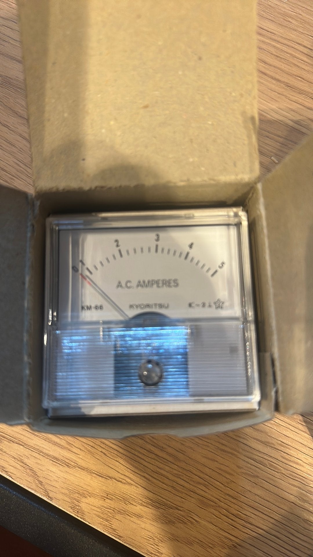 Analoge AC meters KM 66 (new old stock), Doe-het-zelf en Bouw, Ophalen of Verzenden, Nieuw