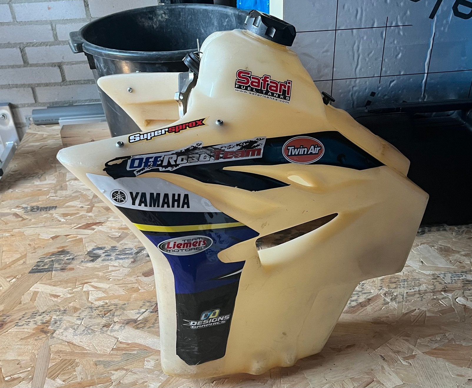 Safari benzinetank Yamaha WR 450, WR 450F 2012 - 2015, Motoren, Ophalen, Gebruikt