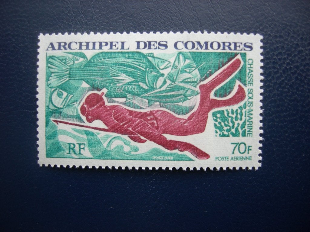 Comoren, Yvert 44, versheid van de post., Postzegels en Munten, Verzenden, Overige landen, Postfris