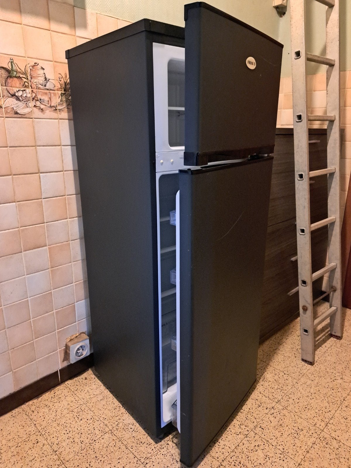frigo avec petit congélateur, Electroménager, Utilisé, 45 à 60 cm, Avec congélateur séparé, Enlèvement
