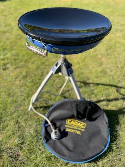 Cadac skottelbraai easy chef dia 48cm, met BBQ, Ophalen