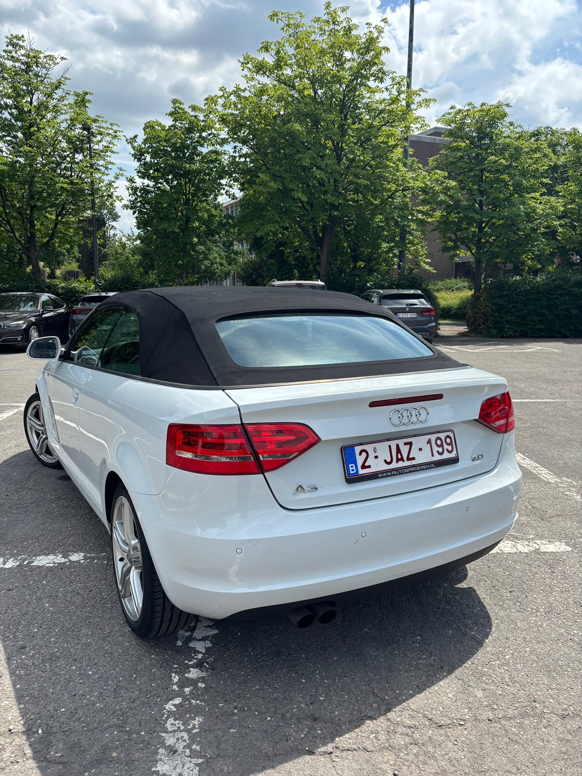 Audi A3 cabrio 2.0 tfsi, Autos, Cuir et Alcantara, Achat, Cabriolet, Noir