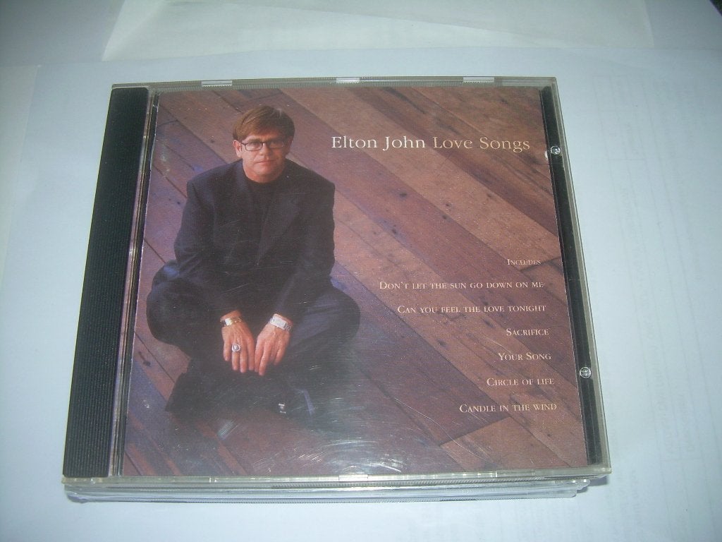 CD - ELTON JOHN - LOVE SONGS, Pop, Ophalen of Verzenden, Zo goed als nieuw, Eerste persing