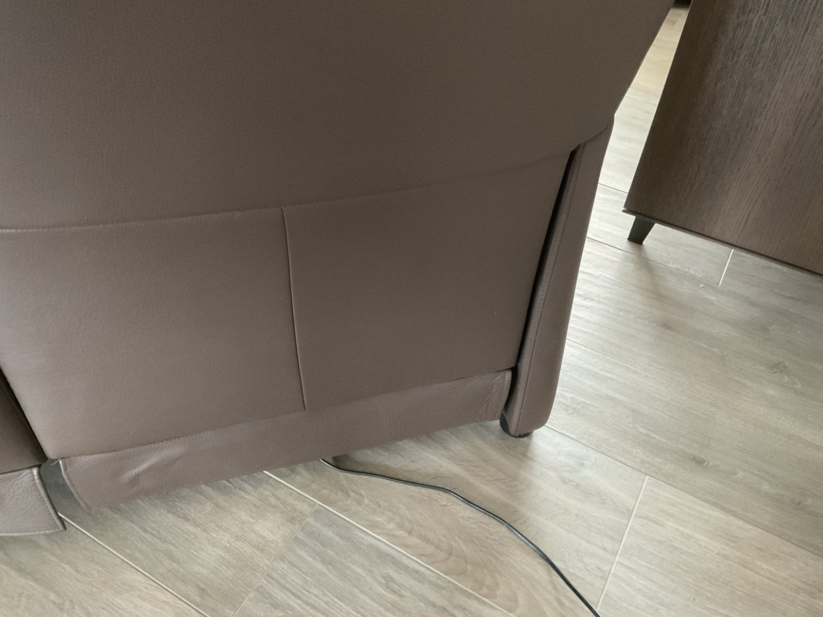 Leder Salon leder, Ophalen
