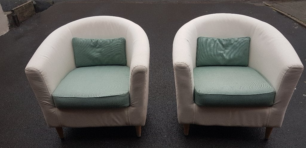 2 sièges Tullsta, Jardin & Terrasse, Chaises de jardin, Utilisé, Textilène, Enlèvement