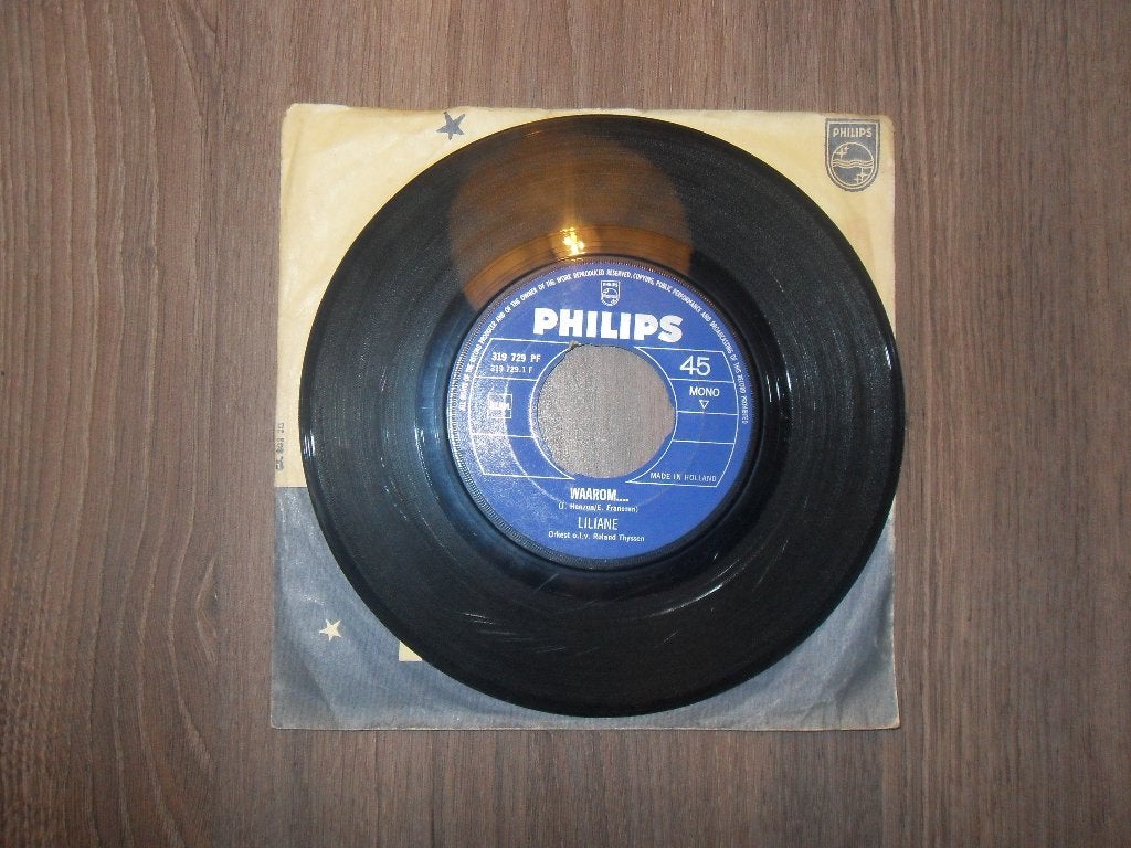 Liliane - Waarom, Cd's en Dvd's, Vinyl | Nederlandstalig, Ophalen of Verzenden, Gebruikt, 7 inch, Levenslied of Smartlap