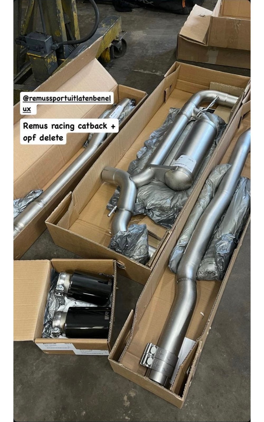 Remus uitlaat bmw m135i f40 2021-…., Auto-onderdelen, Ophalen