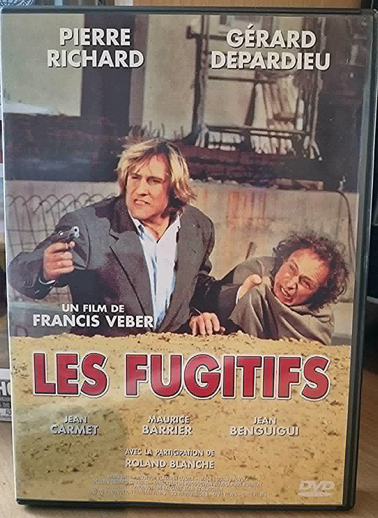DVD Les Fugitifs / Pierre Richard, Enlèvement, Comme neuf
