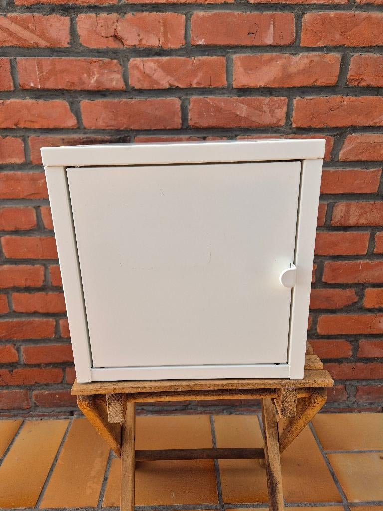 3 Lixhult kastjes IKEA wit, Avec porte(s), Moins de 25 cm, Enlèvement, Utilisé
