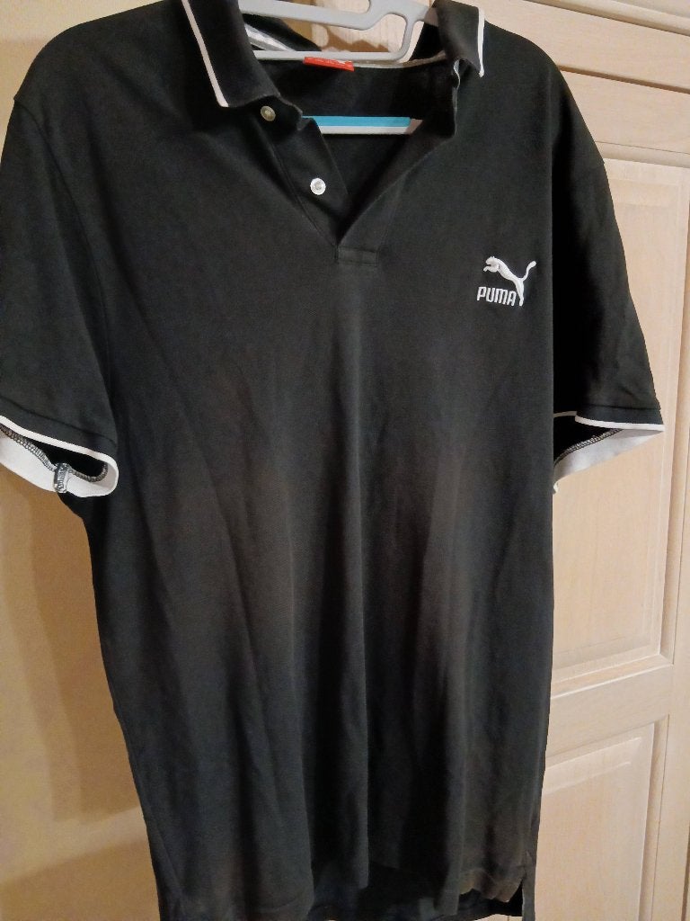 Poloshirt Puma XL, Puma, Zwart, Maat 56/58 (XL), Ophalen of Verzenden