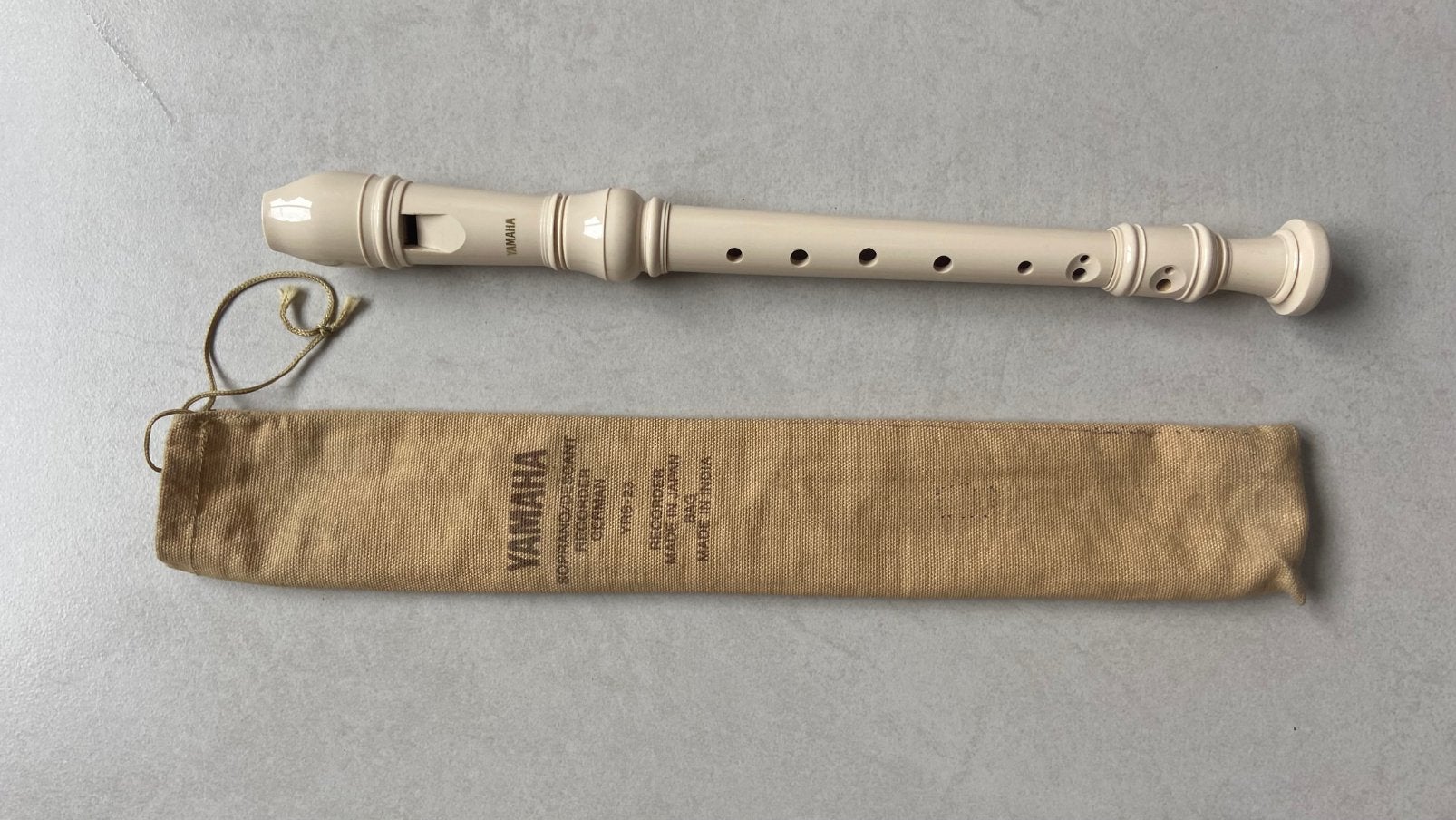Yamaha YRS-23 Sopraanblokfluit Inclusief hoes, Ophalen of Verzenden, Nieuw, Sopraan of Sopranino, Kunststof