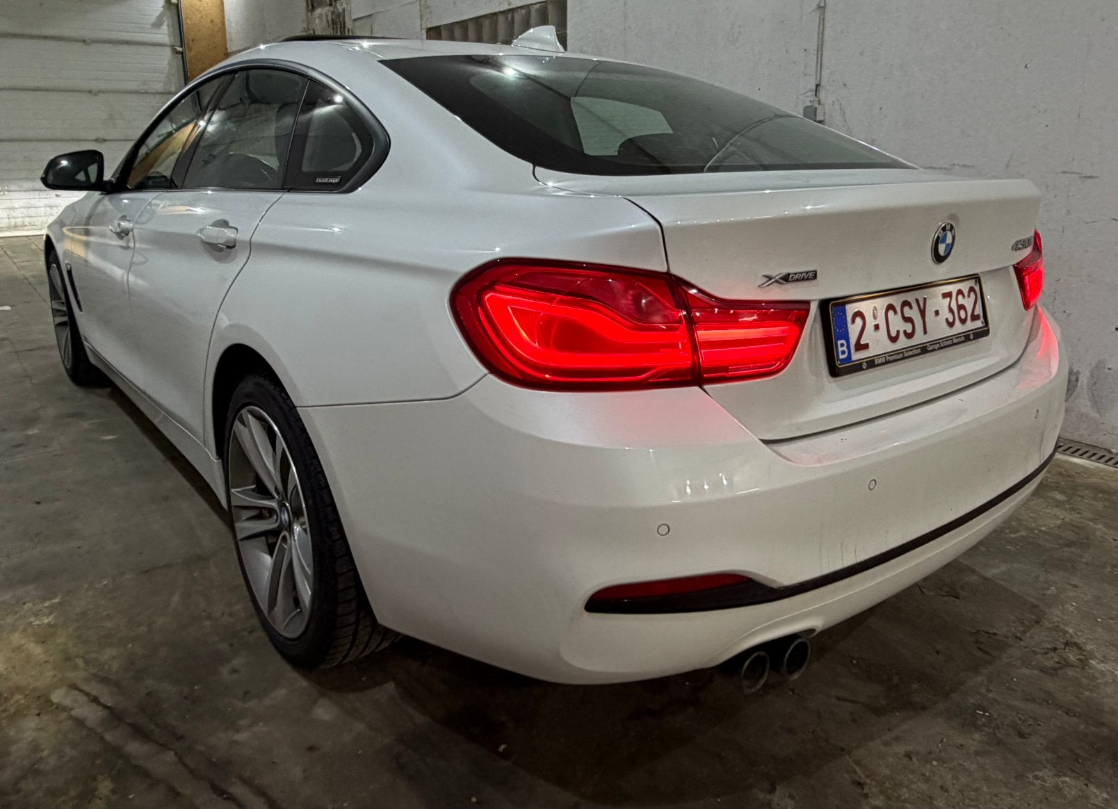 BMW 430i GranCoupe xDrive, Autos, Euro 6, Ordinateur de bord, Entretenue par le concessionnaire, Noir