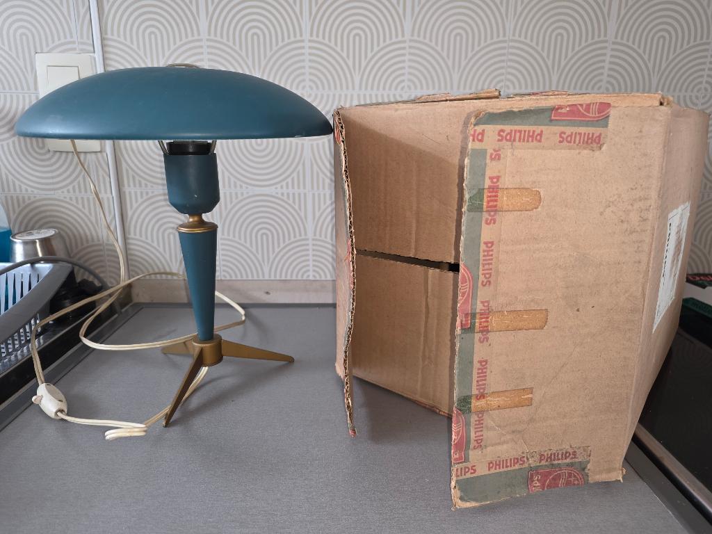 Lampe Philips, Enlèvement ou Envoi, Comme neuf, Métal, Moins de 100 cm