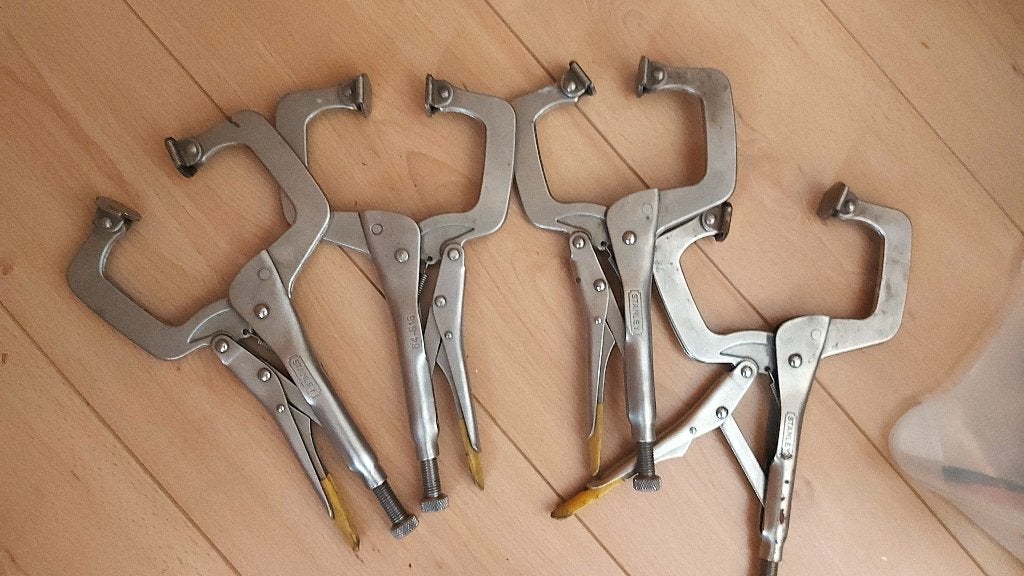 gewrichtsklemmen/griepklemmen, Hobby en Vrije tijd, Knutselen, Ophalen, Gebruikt, Knutselmateriaal