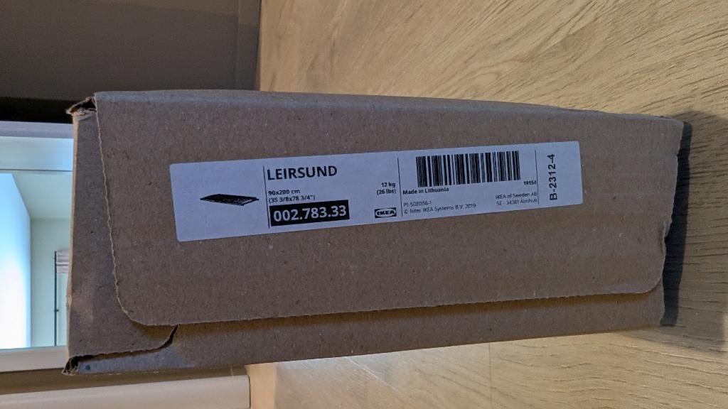 sommier neuf 90*200 IKEA, Neuf, 90 cm, Une personne, Enlèvement