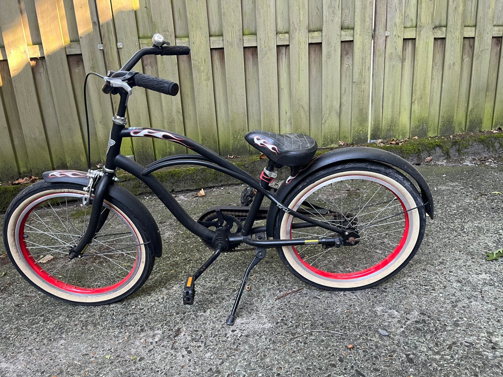 Cruiser kinder fiets electra, Vélos & Vélomoteurs, Acier, Enlèvement, Utilisé, Hommes