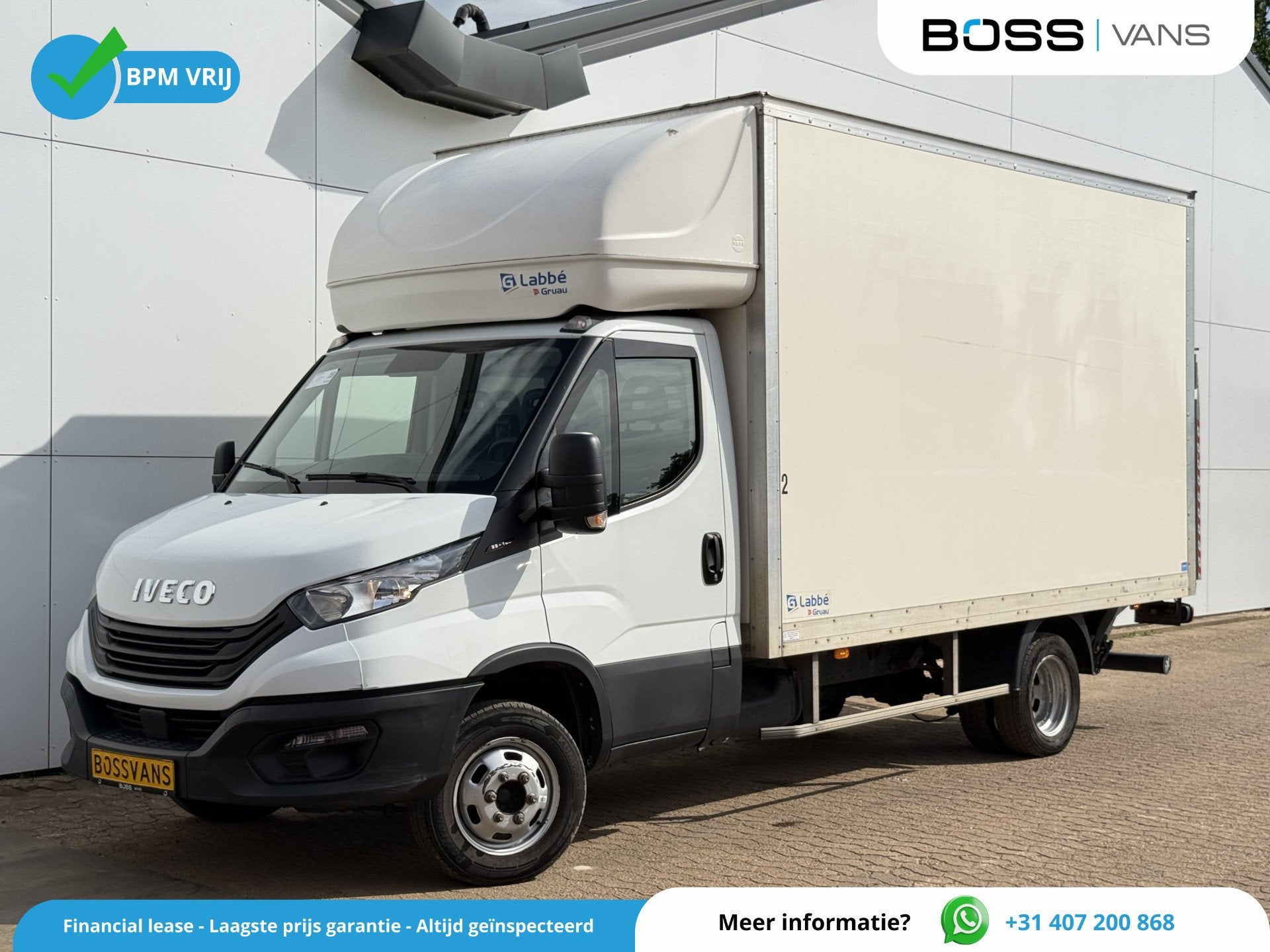 Iveco Daily 35C16 3.0 160PK Bakwagen Laadklep Zijdeur Camera, Alarme, Achat, Entreprise, Boîte manuelle